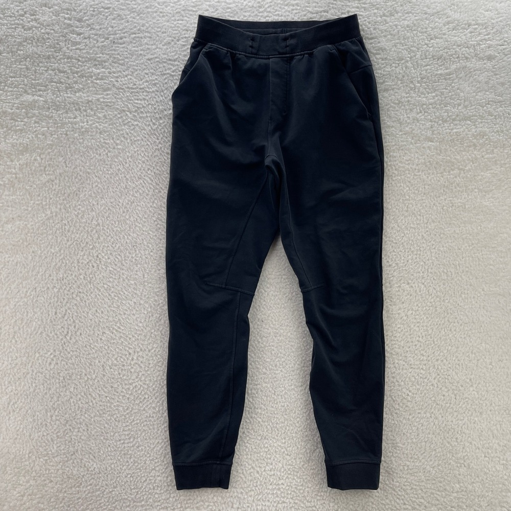 Lululemon Sweatpants Mens Small Black City Sweat Jogger Performance Luxury Gym